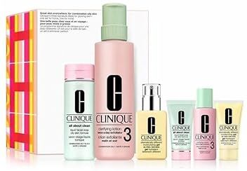 Clinique Set per la cura della pelle Great Skin Everywhere: per pelli miste grasse