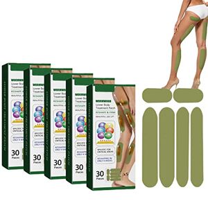 FGAITH oveallgo ex herbalfirm cellulite reduction patches, HerbalLegs Cellulite Reduction Patches, lymphvity detoxification and shaping & powerful lifting Patches, skin tightening Patches for body (5box)