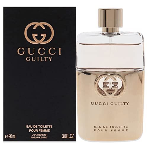 Gucci Guilty Eau de Toilette Nuovo Packaging 2021 Donna, Floreale, 90 Millilitri