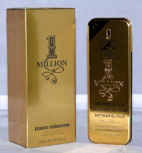 Paco Rabanne 1 Million Eau de Toilette, Uomo, 100 ml