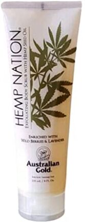 Australian Gold Hemp Nation Toasted Coconut And Marshmallow Body Wash, Almond, 235 Millilitro