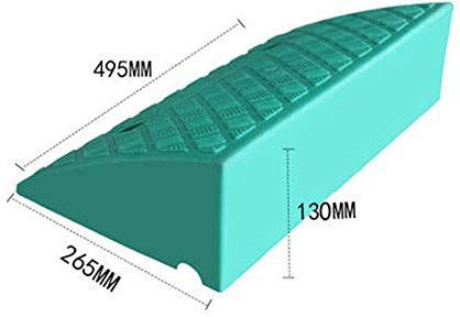 LZJSD Rilievo di Gradino in Plastica Rilievo di Pendenza Rilievo di Pendenza Tappeto di Pendenza Per Auto Lunga in Plastica Rilievo di Salita Rilievo di VelocitÀ Portatile Con Sicurezza Antiscivolo