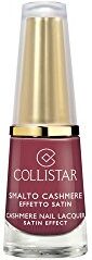 Collistar Smalto Per Unghie Satinata Effetto Cashmere 658 Marsala Satin, Vanilla