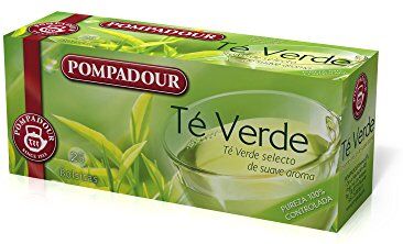 Infusión Pompadour Té Verde 25 Sobres