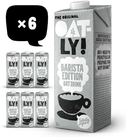 Oatly Bevanda d’Avena Edizione Barista 1L (Confezione da 6)