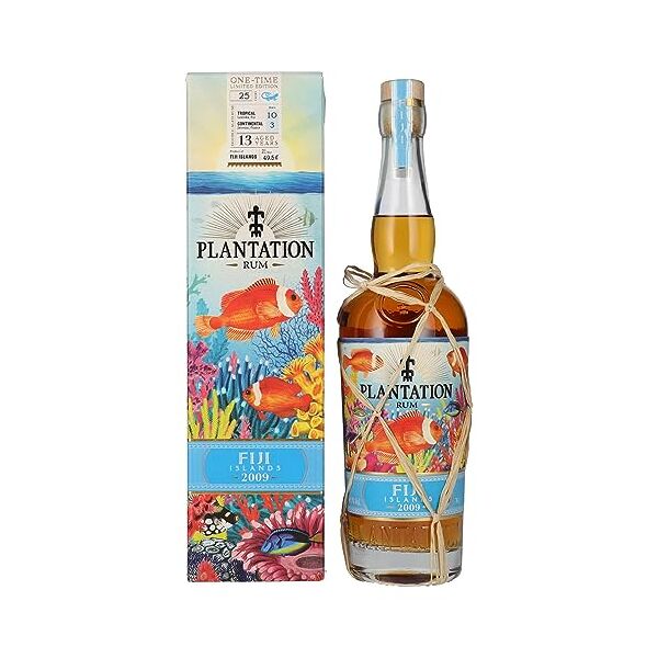 plantation rum fiji islands one-time limited edition 2009 49,5% vol. 0,7l in giftbox