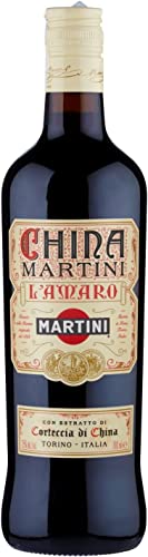 MARTINI China L'Amaro Liquore Aperitivo, Infuso con Erbe ed Essenze Aromatiche, 25% ABV, 70cl / 700ml