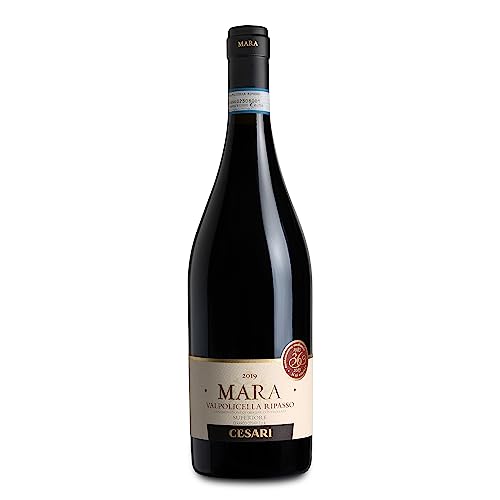 Cesari Mara Valpolicella Ripasso DOC 2019 Superiore - Vino Corposo, Profumato e Vellutato - 13,50% vol. - Bottiglia da 750 ml