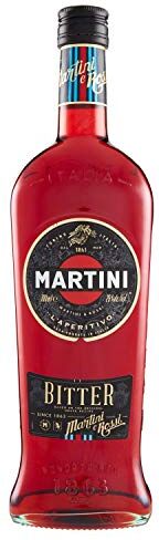 MARTINI Bitter Aperitivo, Infuso con Erbe Aromatiche Selezionate a Mano, 25% ABV, 70cl / 700 ml