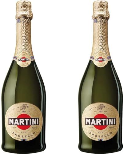 Prosecco DOC Spumante, Martini - 750 ml (Confezione da 2)