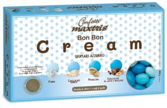 Confetti Maxtris, Bon Bon Cream Sfumato Azzurro, 900 g