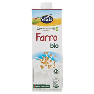 Matt - Farro Bio - Bevanda Vegetale con Farro Italiano Bio - Senza Lattosio - 1 l