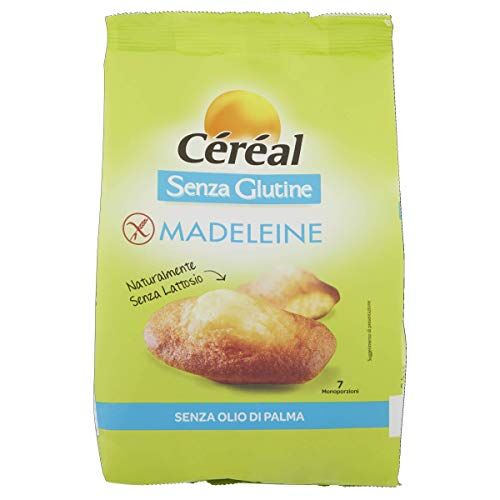 Céréal LE ORIGINALI Madeleine Céréal Senza Glutine - Senza Lattosio - 7 merendine - 200 g
