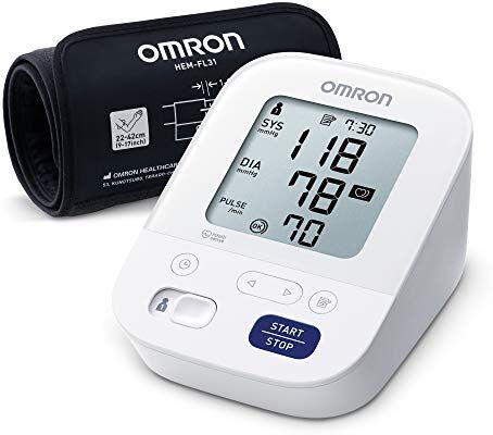 OMRON X3 Comfort Misuratore di Pressione Arteriosa da Braccio digitale - Apparecchio per Misurare la Pressione con Bracciale Intelli Wrap, per il Monitoraggio Domestico dell'Ipertensione