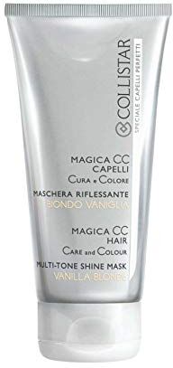 Collistar Magica CC Capelli Cura e Colore Biondo Vaniglia,Maschera Riflessante per Capelli Naturali e Colorati,Intensifica il Colore, Idrata in Profondità, 150 ml