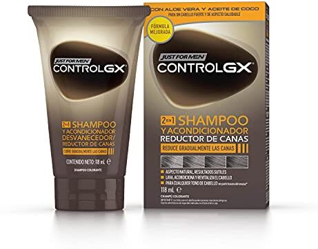 Just for men CONTROL GX champú reductor de canas con acondicionador 118 ml