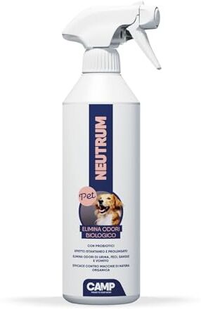 ‎CAMP Neutrum Pet, Elimina odori biologico pronto all'uso, 500 ml Trasparente