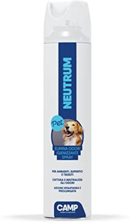 ‎CAMP Neutrum Pet, Elimina odori igienizante spray, 300 ml Trasparente