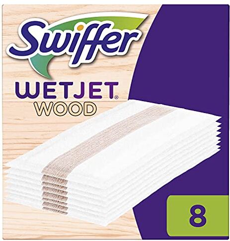 Swiffer WetJet - Ricariche per tutti i tipi di pavimenti, confezione da 1x 8