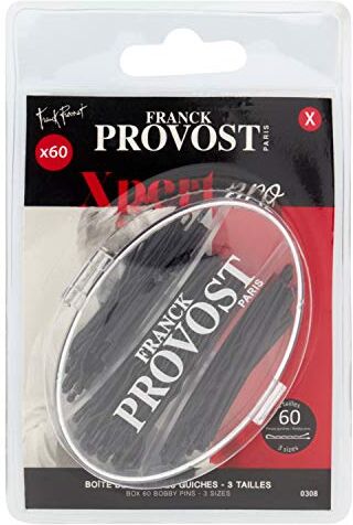 Franck Provost - Mollette per capelli, 40 mm, 50 mm, 60 pezzi