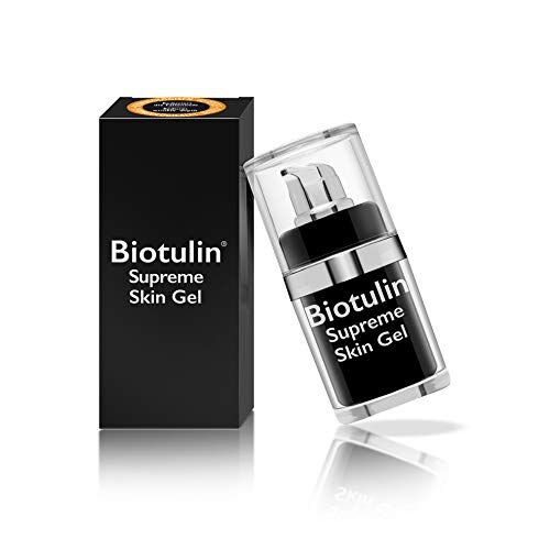 Biotulin Supreme Skin Gel - 15ml - Siero viso antirughe per donne e uomini - Acido ialuronico - Ingredienti anti-invecchiamento e antirughe
