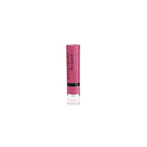 Bourjois - Rouge Velvet The Lipstick - Rossetto Opaco a Lunga Tenuta in Stick - 02 Flaming Rose - 2.4 g