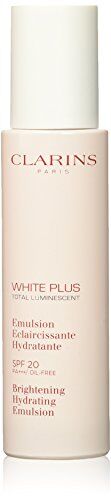 Clarins White Plus Total Luminescent Brightening Hydrating Emulsion Spf 20 75 Ml