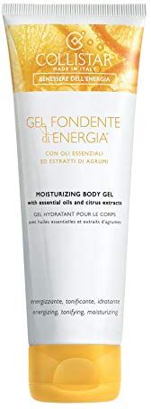 Collistar Gel Fondente di Energia, Crema corpo Ottimo dopo la doccia ricca ma di rapido assorbimento, Arricchita con estratto di zenzero, olio di pesca e di jojoba, Per tutti i tipi di pelle, 250ml