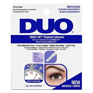Ardell Quick-Set Adhesive Clear - 1 paio