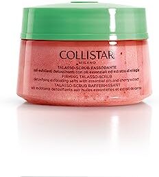 Collistar Talasso Scrub Rassodante, scrub corpo con sale rosso delle Hawaii ed estratto di ciliegia italiano per un'azione purificante, levigante e rassodante, per tutti i tipi di pelle, 300 g