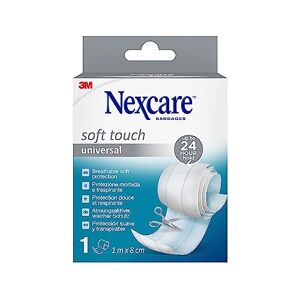 Nexcare Universal Soft Touch Plasters, 1 m x 8 cm, confezione da 1 pezzo