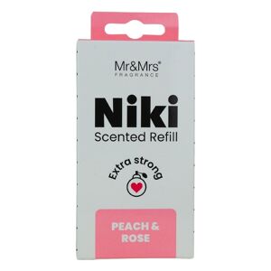 Mr&Mrs Fragrance - Refill Niki Peach e Rose Profumatori per ambiente 20 g unisex