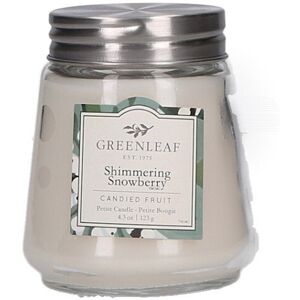 Greenleaf - Candela petite Shimmering Snowberry Candele 123 g unisex