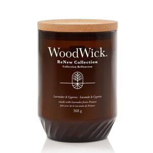 Woodwick - RENEW MEDIUM CANDLE LAVENDER & CYPRESS Candele 368 g unisex