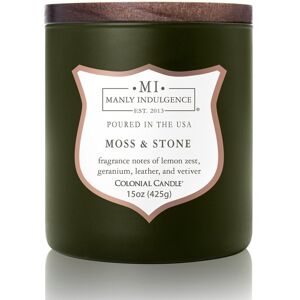 Colonial Candle - Signature Collection Green Moss & Stone Candele 425 g unisex