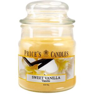 PRICE'S CANDLES - Sweet Vanilla scented candle in small jar Candele 360 g unisex