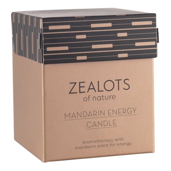 zealots of nature - zeloti della natura candela mandarino - energia candele 355 g unisex