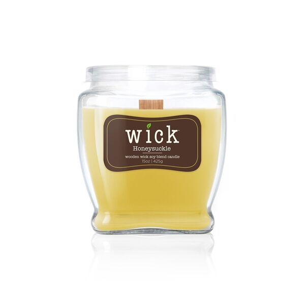 colonial candle - wick honeysuckle candele 425 g unisex