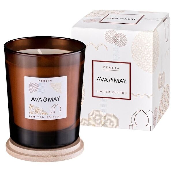 ava & may - candela profumata persia candele 180 g unisex