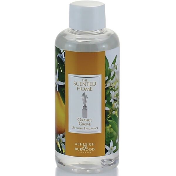 ashleigh & burwood - ricarica per diffusori con bastoncini orange grove profumatori per ambiente 150 ml unisex