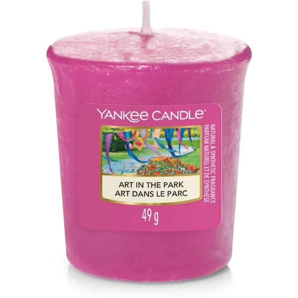 yankee candle - candela sampler yc original art in the park candele 49 g unisex