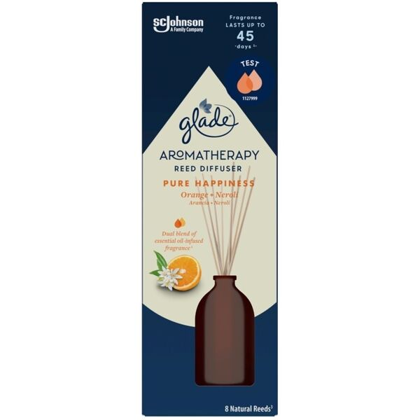 glade -  aromatherapy diffusore a bastoncini pure happiness profumatori per ambiente 80 ml unisex