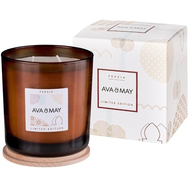 ava & may - candela profumata grande persia candele 500 g unisex