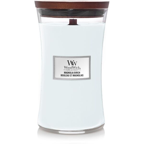 woodwick - candela grande magnolia birch candele 609.5 g unisex