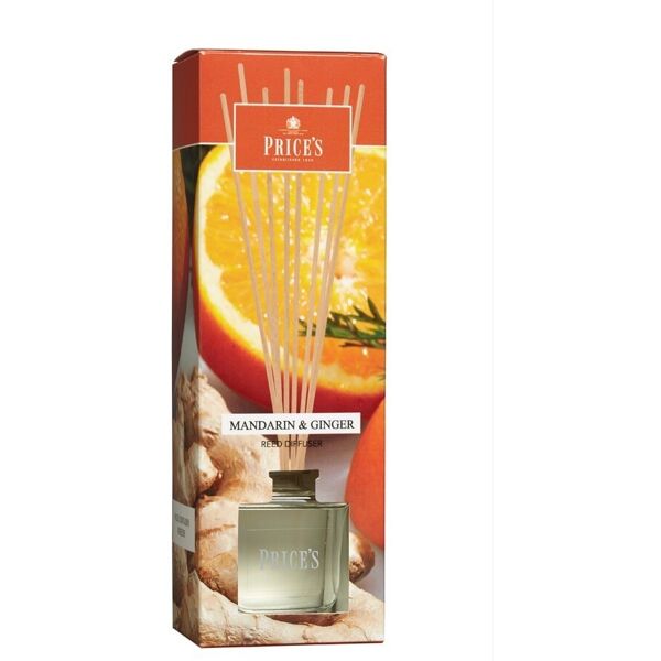 price's candles - mandarin & ginger reed diffuser profumatori per ambiente 100 ml unisex