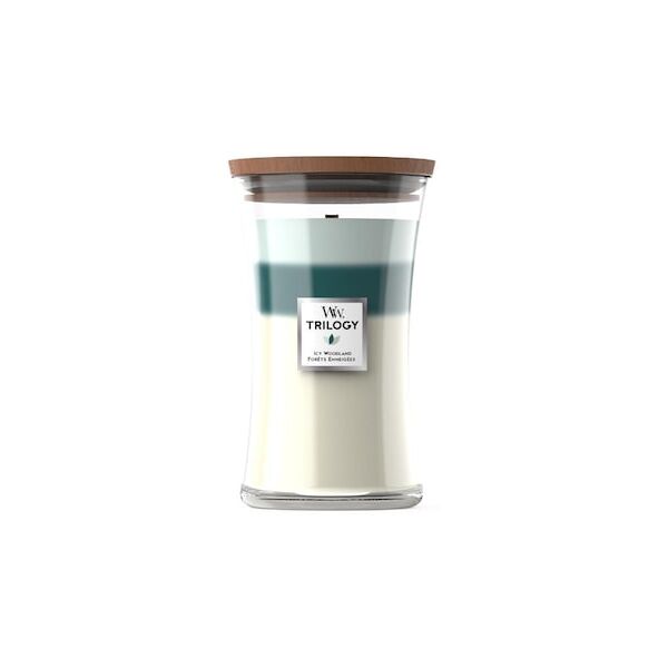 woodwick - candela grande icy woodland candele 609.5 g unisex