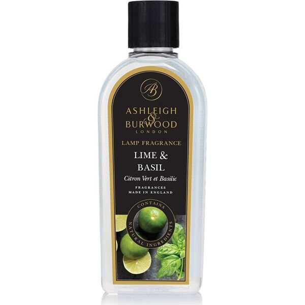 ashleigh & burwood - liquido per lampada catalitica lime & basil profumatori per ambiente 500 ml unisex