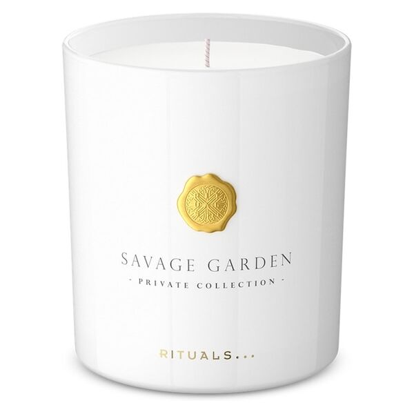 rituals... - private collection savage garden – candela profumata dalla fragranza fresca candele 360 g unisex