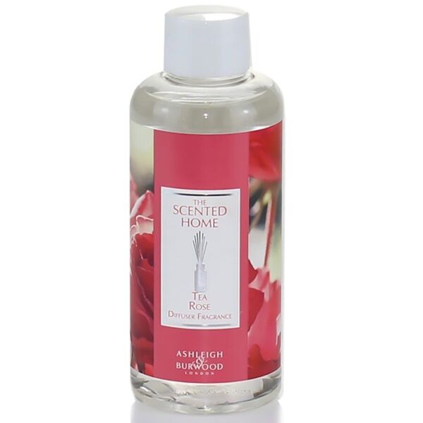 ashleigh & burwood - ricarica per diffusori con bastoncini tea rose profumatori per ambiente 150 ml unisex