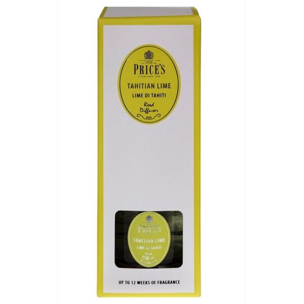 price's candles - tahitian lime reed diffuser profumatori per ambiente 100 ml unisex